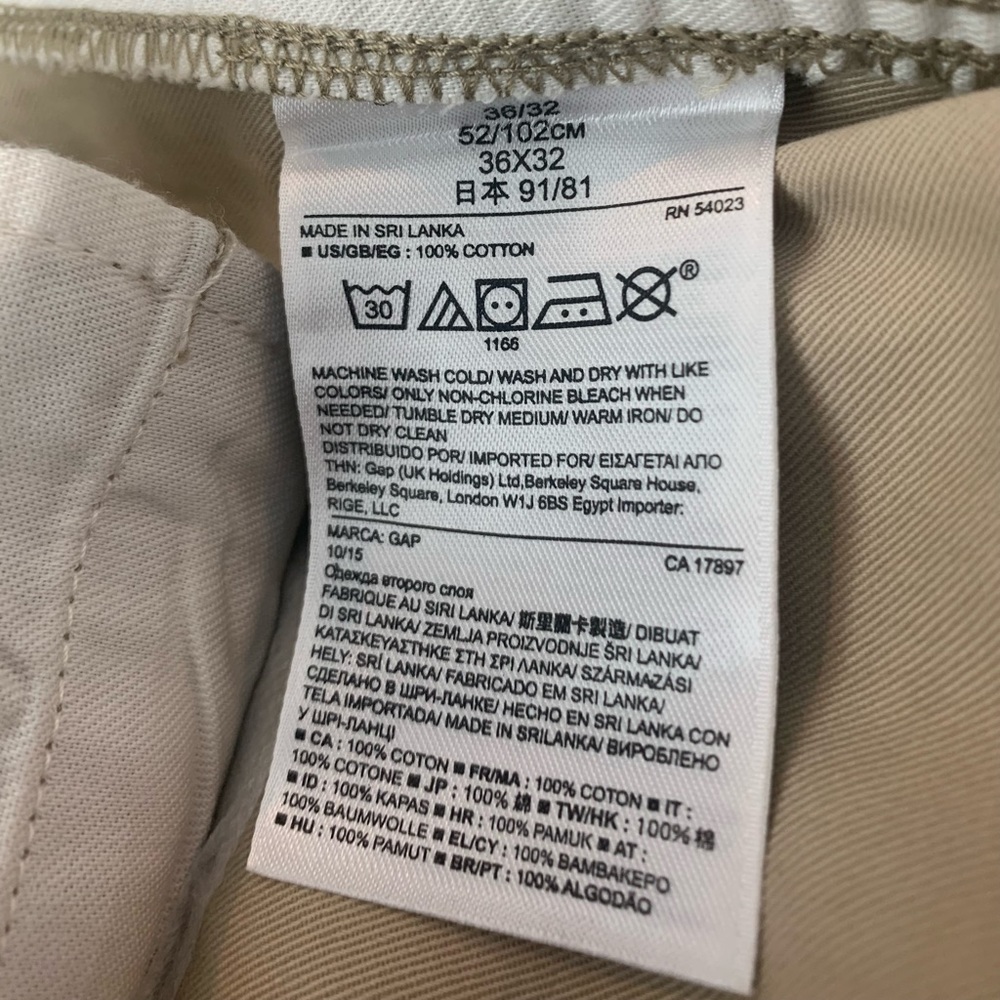 NWOT Gap Men Slim Pocket Pants - Picture 8 of 8